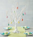 Easter Tree with Egg Ornaments