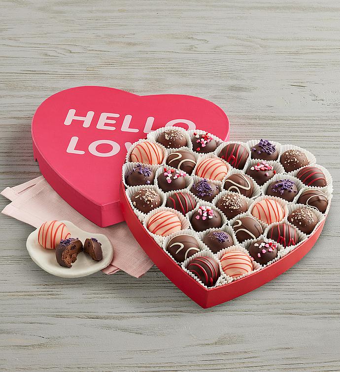 Love, Sweet Love Edible Chocolate Heart Boxes for Valentine's Day