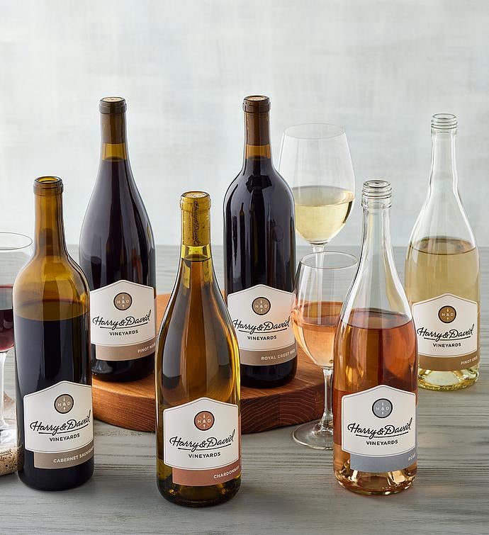 Choose-Your-Own Harry &amp; David™ Wines - 6 Bottles 