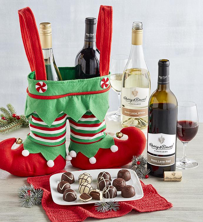 Wine Gift Baskets: How Sweet It Is Red Wine Chocolate Gift Basket | DIYGB