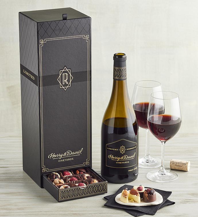 Reserve Pinot Noir and Artisan Belgian Chocolate