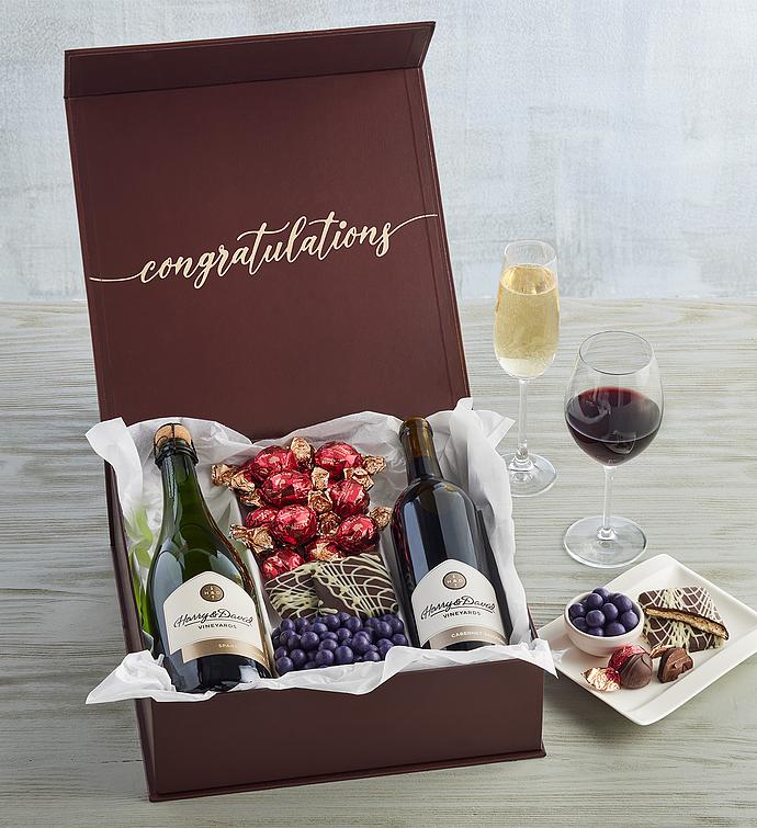 Wine & Cheese Gift Box - Wine gift baskets - USA delivery - US delivery -  Monthly Sommelier USA