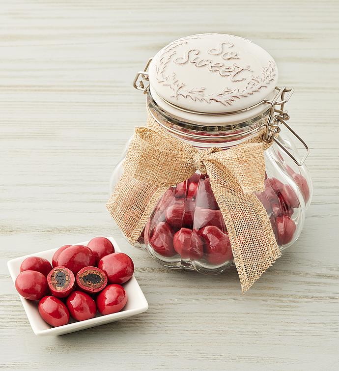 "So Sweet" Jar with Cherries
