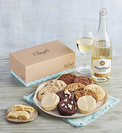 Thank You Cheryl's® Cookies and White Wine