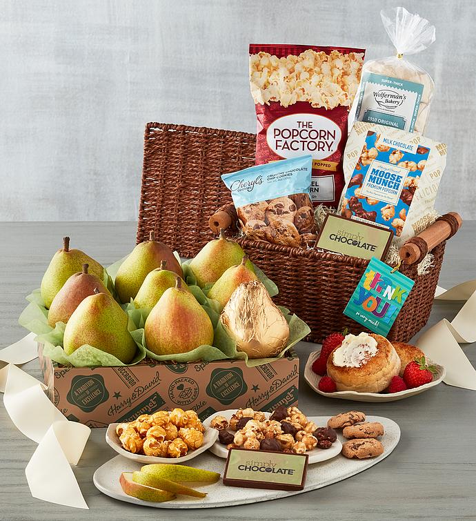 Deluxe "Thank You" Signature Gift Basket