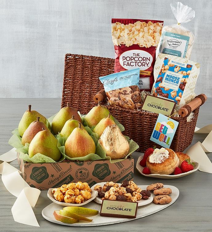 Deluxe "Get Well" Signature Gift Basket