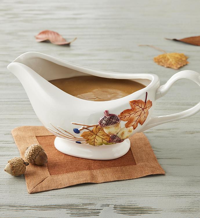 Fall Leaves Gravy Boat