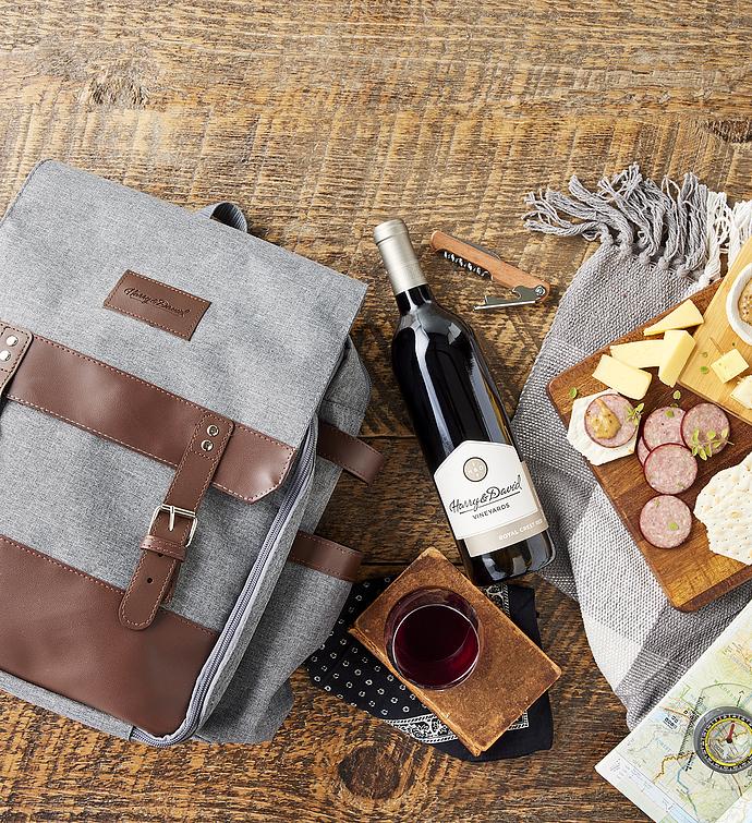 Backpack Picnic with Treats Gift Set