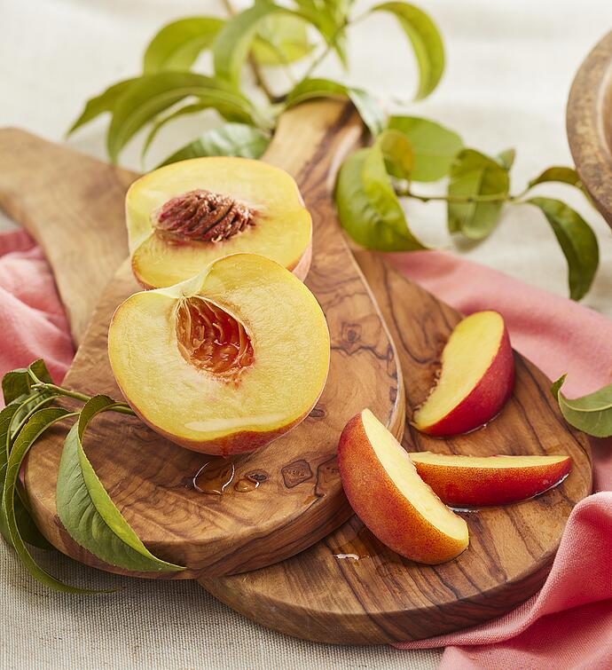 The Peach Truck® Georgia Peaches, 8 9 Count Box
