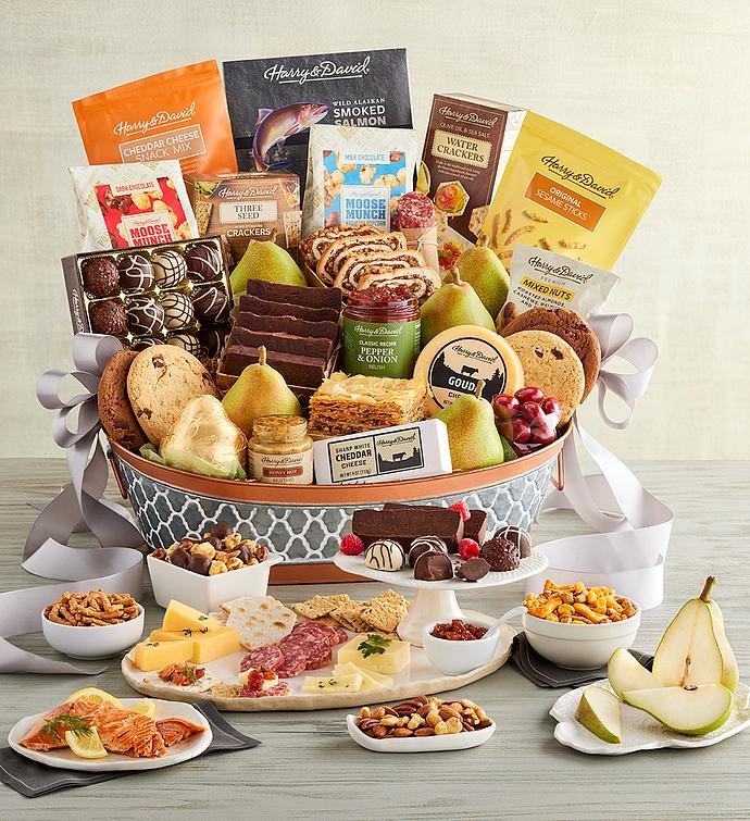 Deluxe Hearthside Gift Basket