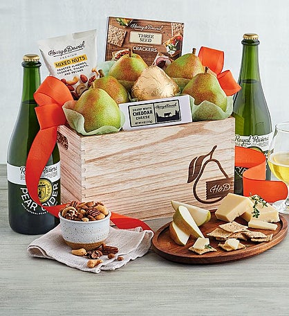 Father's Day Classic Harry & David® Gift Basket with Royal Riviera™ Pear Cider