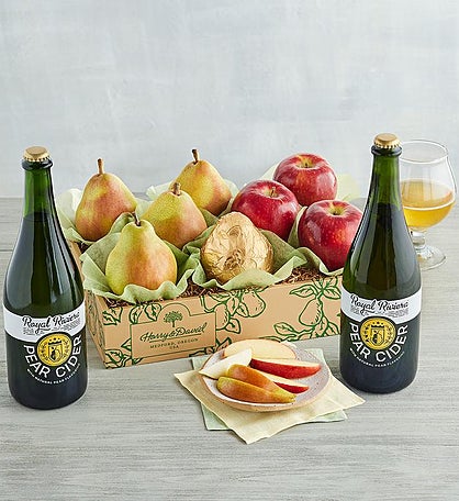 Father's Day Pears and Apples Gift with Royal Riviera™ Pear Cider