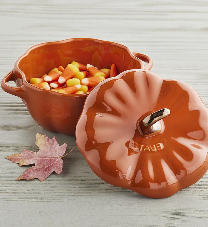 Staub® Ceramic Pumpkin Cocotte - 16 oz