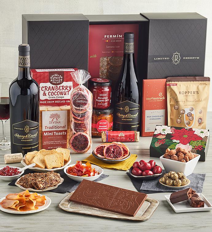 Holiday Artisanal Box with Reserve Red Wine Duo