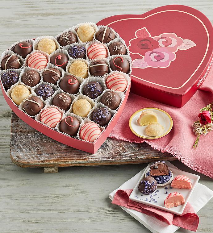 Valentine's Day Chocolate - Gourmet Luxury Chocolate Truffles Box | Compartés