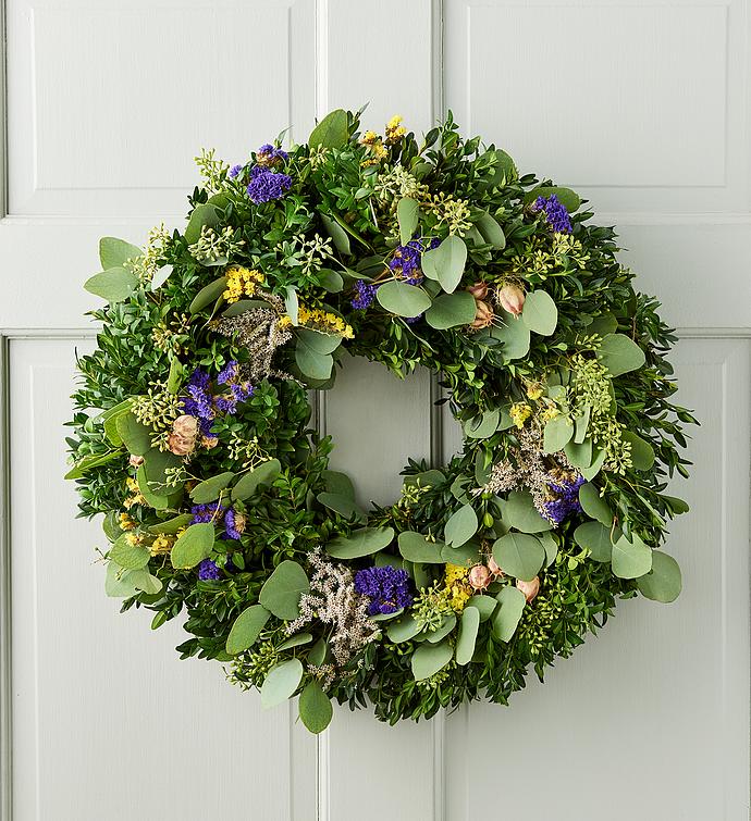 Fresh wreath store delivery