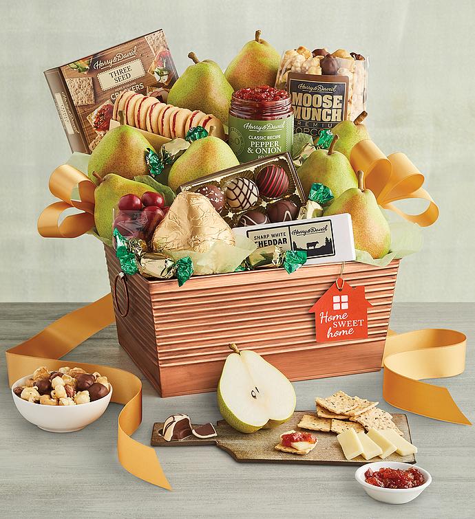 Housewarming Deluxe Favorites Gift Basket