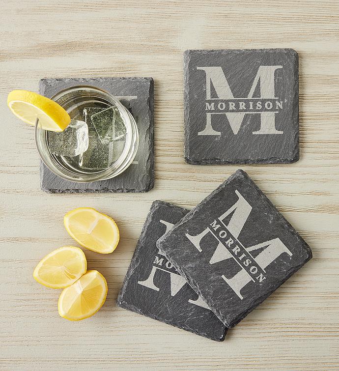 Personalized Slate Coasters Set of 4