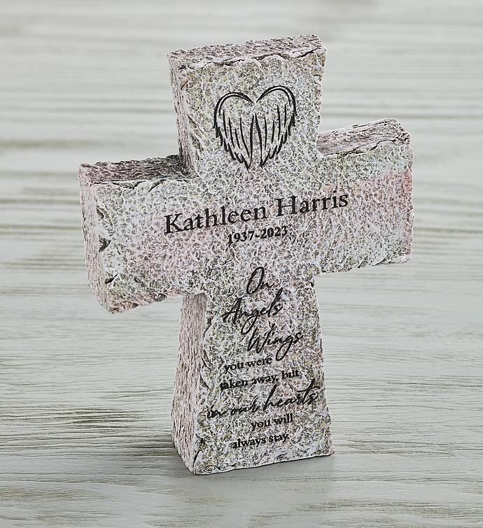 Sympathy Snack Gift Box with Personalized Tabletop Cross