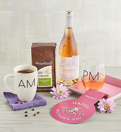 Coffee and Wine Gift Set for Mom