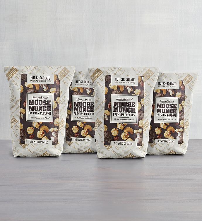 Moose Munch® Premium Popcorn   Hot Cocoa 4 Pack