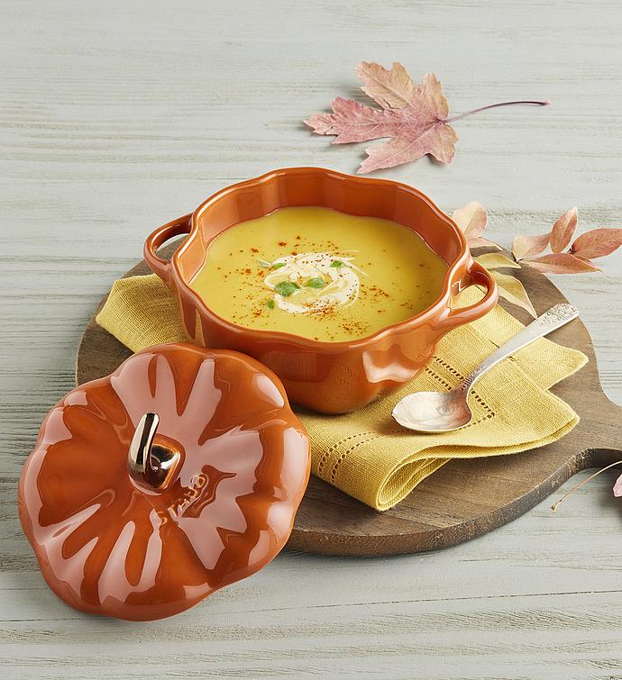 Staub® Ceramic Pumpkin Cocotte   16 oz