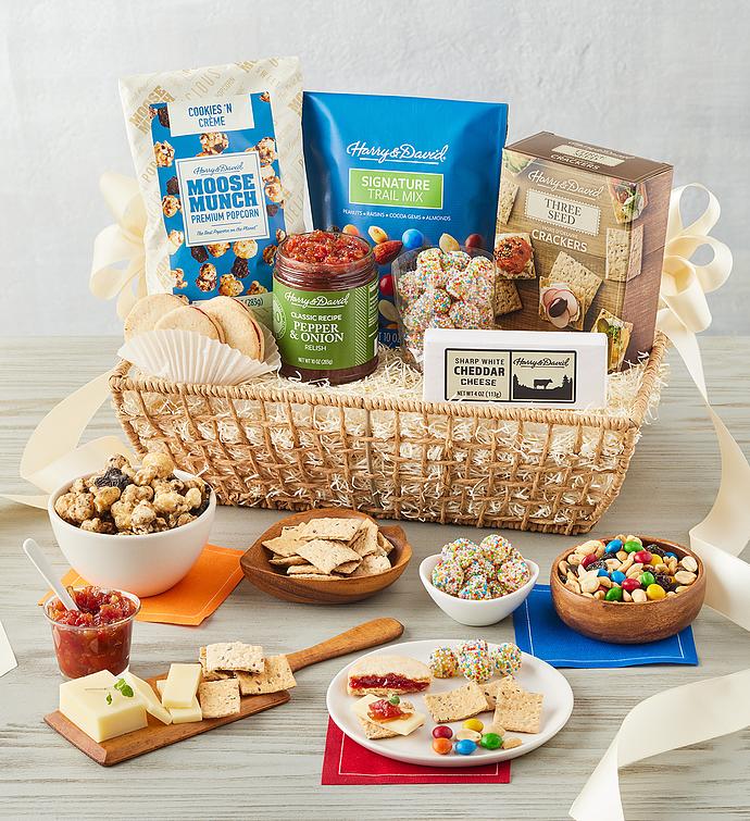 Gourmet Snacks Gift Basket