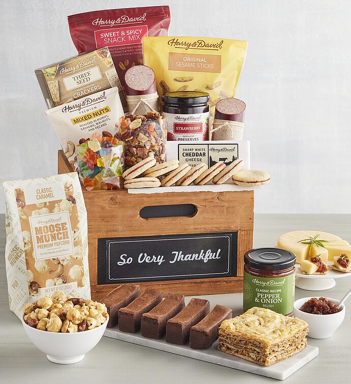Grand &quot;So Very Thankful&quot; Gift Basket