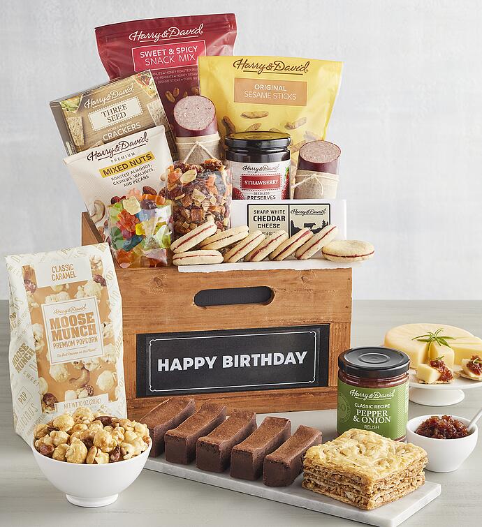 Grand "Happy Birthday" Gift Basket 