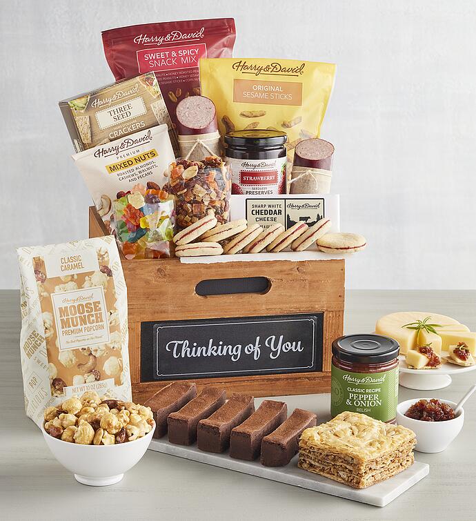 Grand &quot;Thinking of You&quot; Gift Basket 