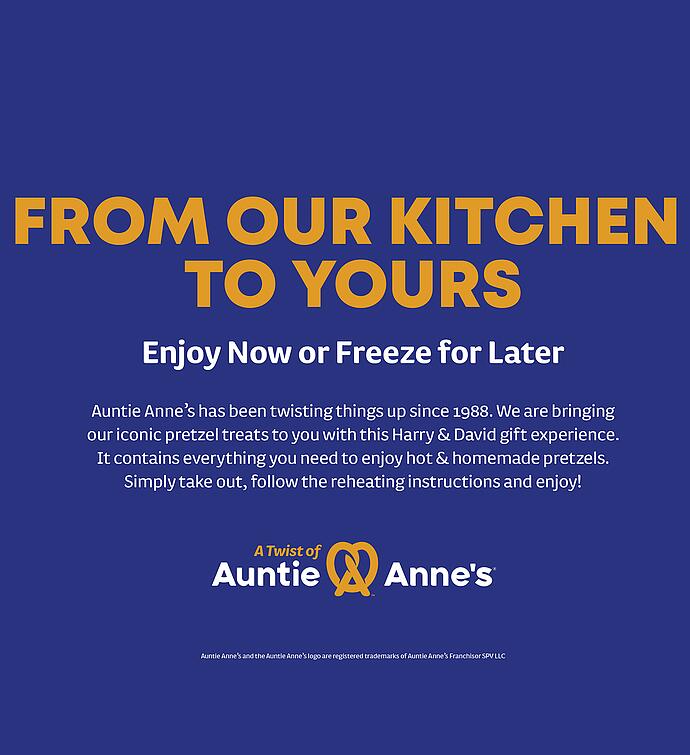 Auntie Anne's® Classic Pretzel Twists and Pretzel Bites
