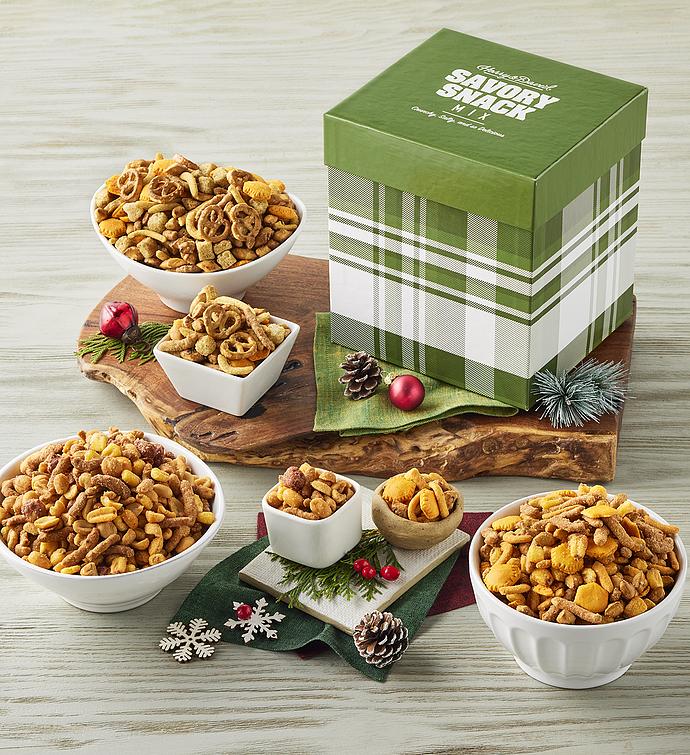 Holiday Savory Snack Mix Box