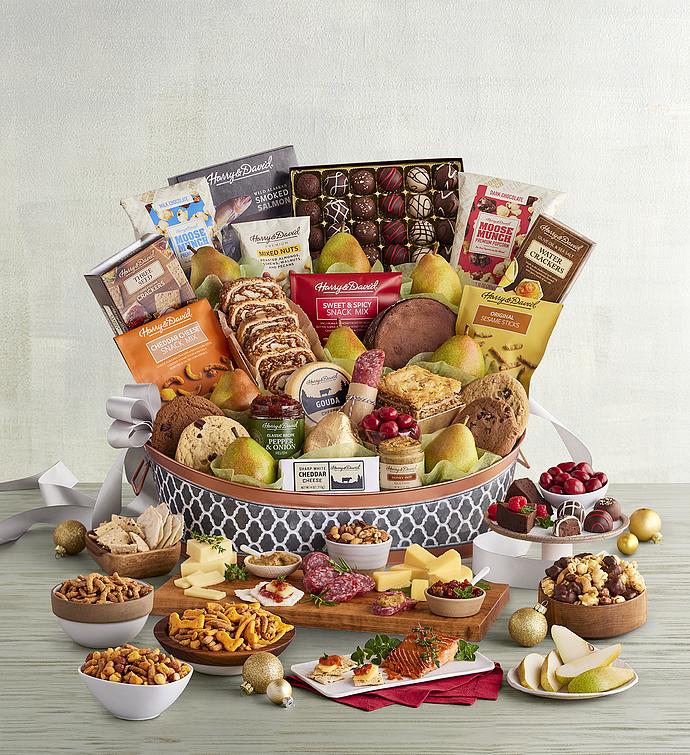 Grand Hearthside Gift Basket