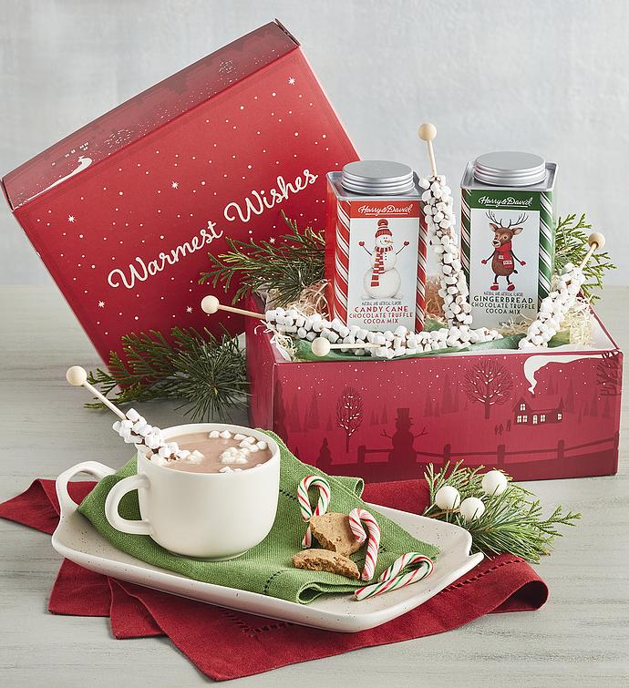 Holiday Hot Chocolate Duo Gift Box | Gourmet Hot Chocolate Gifts