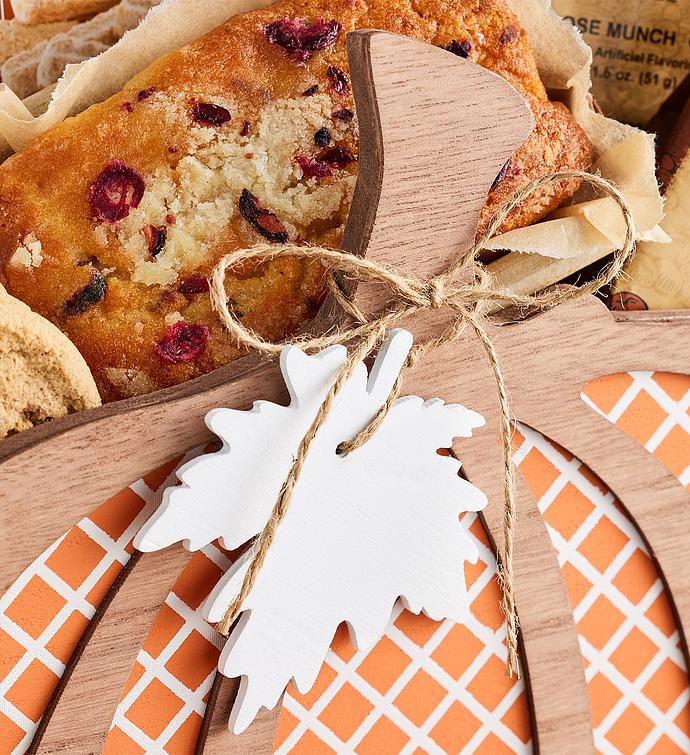 Pumpkin-Shaped Gift Basket