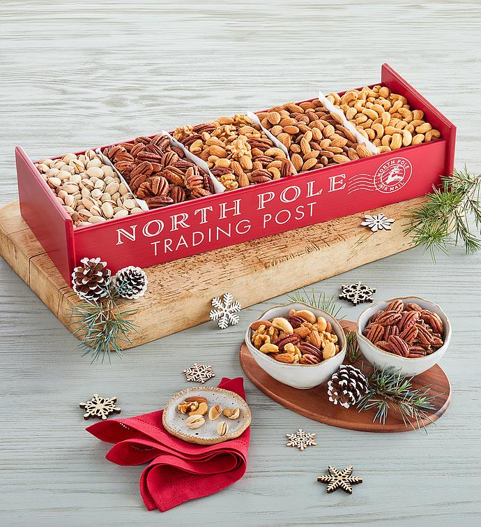 Holiday Mixed Nuts Crate