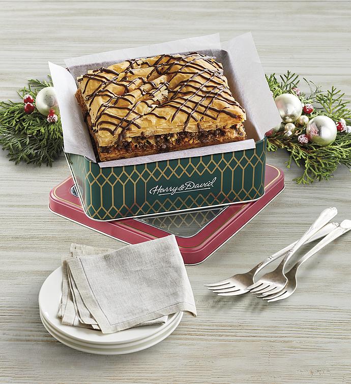 Holiday Chocolate Covered Baklava