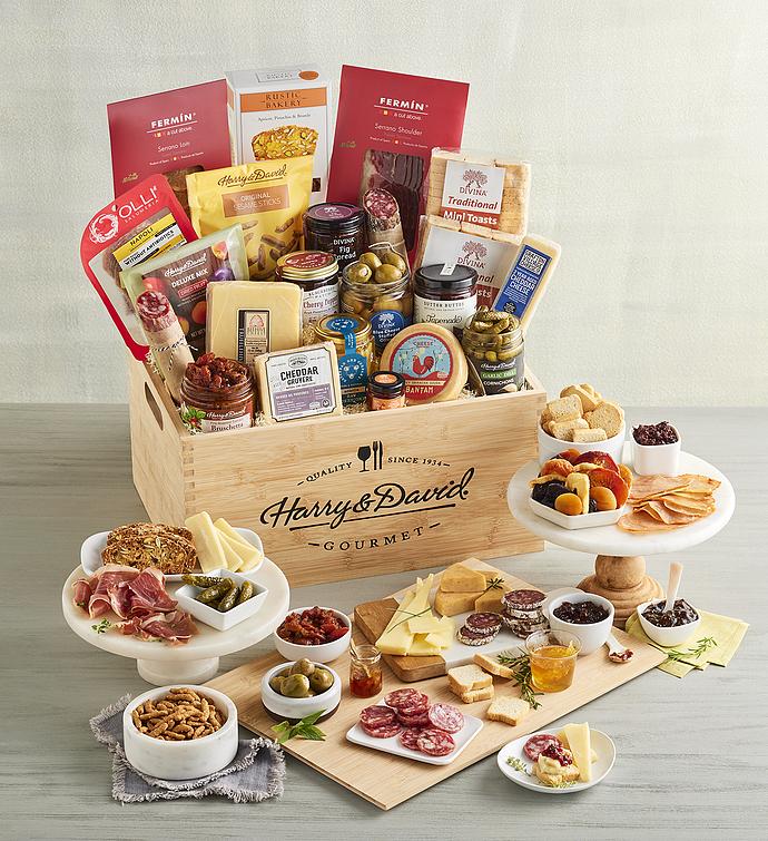 Gourmet Charcuterie and Cheese Entertainer's Crate