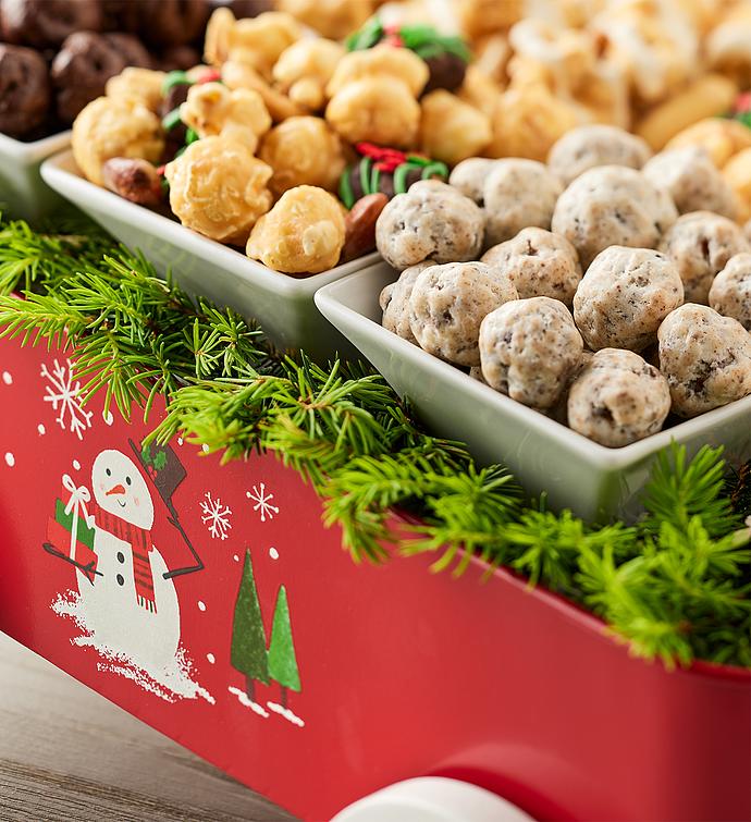 Moose Munch® Holiday Red Wagon Gift