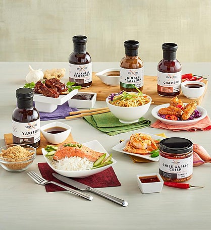 Asian-Inspired Sauces Deluxe Collection