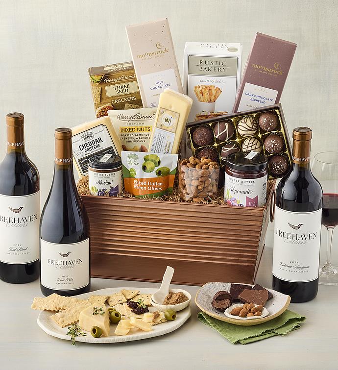 Freehaven Cellars™ Wine Gift Basket