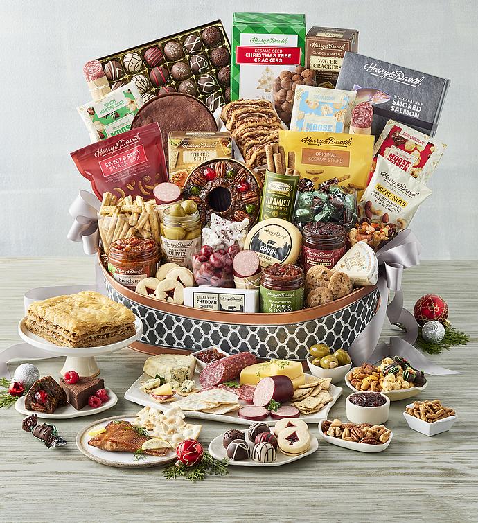 Supreme Hearthside Snack Basket | Harry & David