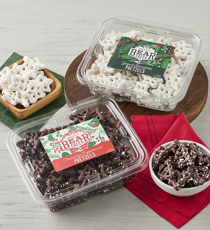 Bear Creek Snacks™ Holiday Pretzel Party Duo