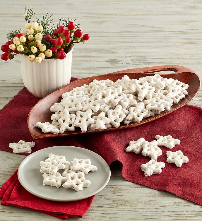 Bear Creek Snacks™ Yogurt-Covered Snowflake Pretzels