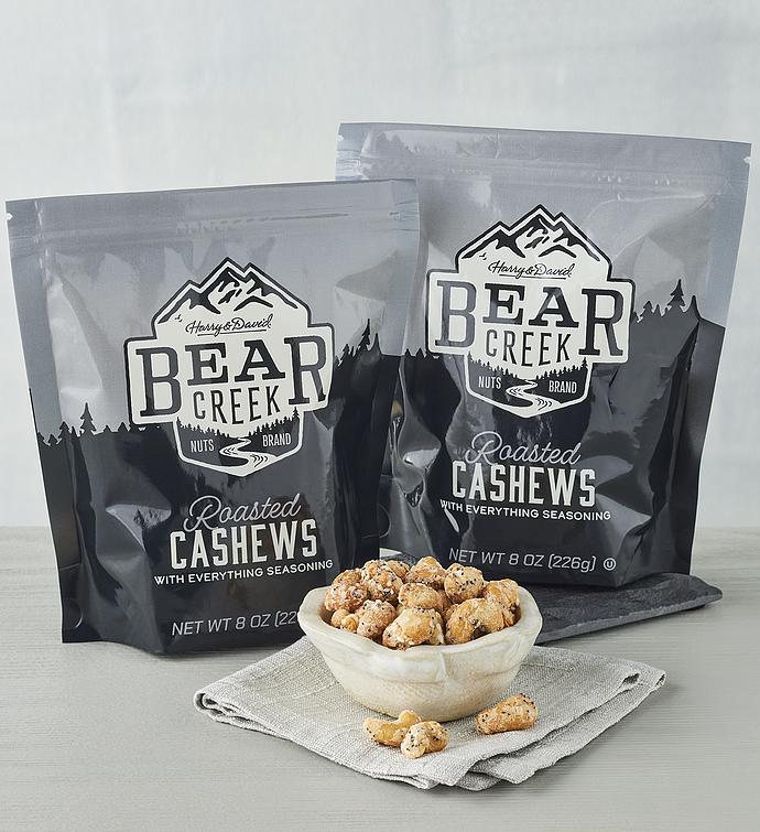 Bear Creek Nuts™ Roasted Cashews with Everything Seasoning 2 Pack