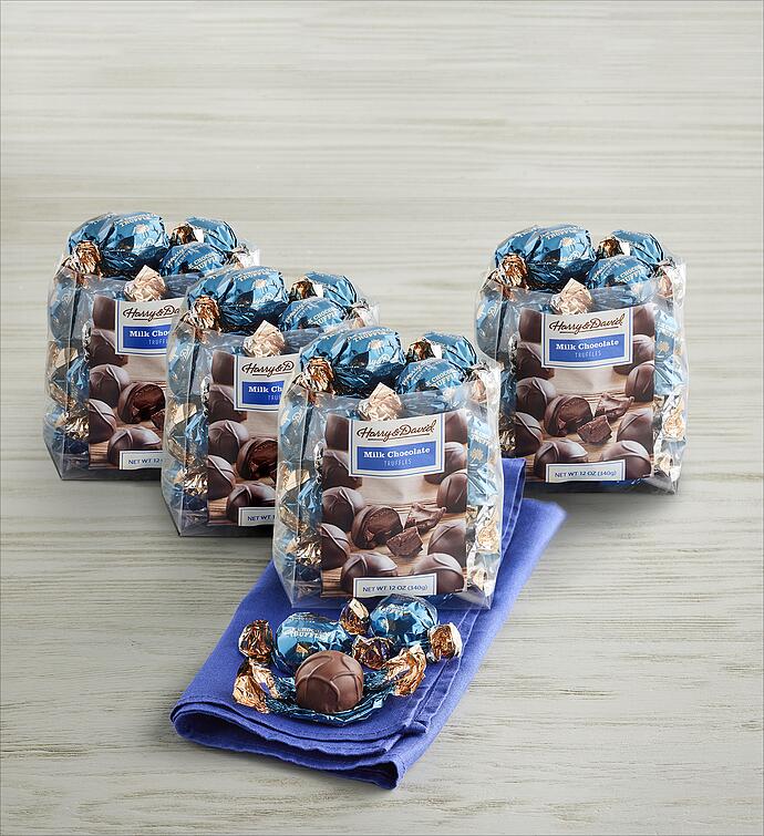 Milk Chocolate Truffles 4 Pack