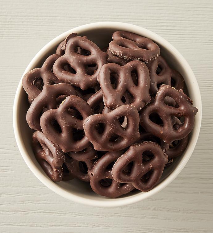 Dark Chocolate Dipped Pretzels 6oz