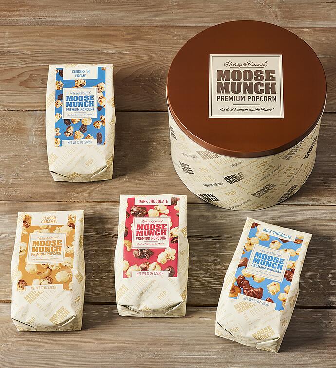 Moose Munch® Premium Popcorn Classic Tin