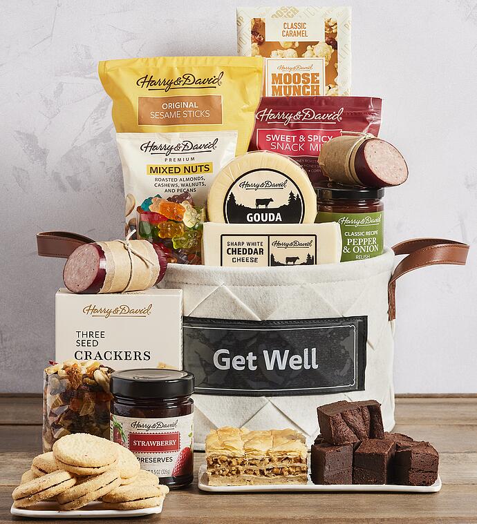 Grand "Get Well" Gift Basket 