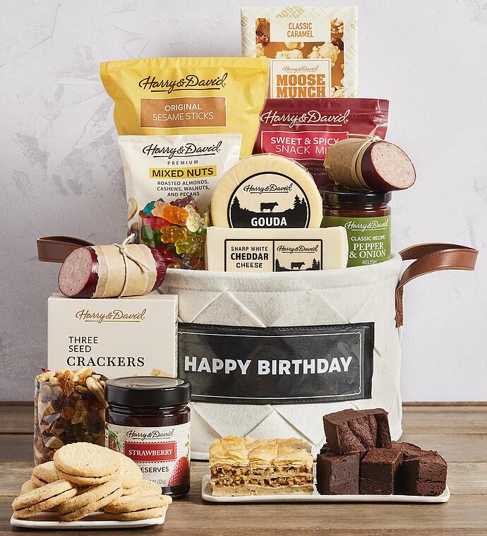 Grand "Happy Birthday" Gift Basket 